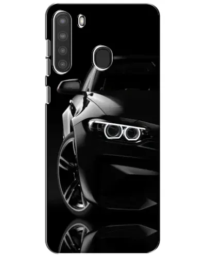 Чехол для Samsung Galaxy A21 (A215) с картинкой «Черная BMW — профиль» Чехол для Samsung Galaxy A21 (A215) с картинкой «Черная BMW — профиль»