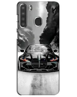 Чохол для Samsung Galaxy A21 (A215) з картинкою «BMW — акварельний дрифт» Чохол для Samsung Galaxy A21 (A215) з картинкою «BMW — акварельний дрифт»