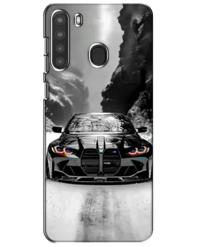 Чехол для Samsung Galaxy A21 (A215) с картинкой «BMW — акварельный дрифт» Чехол для Samsung Galaxy A21 (A215) с картинкой «BMW — акварельный дрифт»