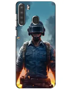 Чехол для Samsung Galaxy A21 (A215) с картинкой «PUBG — реалистичный герой» Чехол для Samsung Galaxy A21 (A215) с картинкой «PUBG — реалистичный герой»