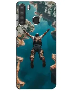 Чехол для Samsung Galaxy A21 (A215) с картинкой «PUBG — свободное падение» Чехол для Samsung Galaxy A21 (A215) с картинкой «PUBG — свободное падение»