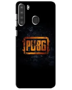 Чехол для Samsung Galaxy A21 (A215) с картинкой «PUBG — золотой логотип» Чехол для Samsung Galaxy A21 (A215) с картинкой «PUBG — золотой логотип»
