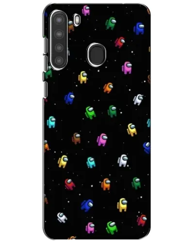 Чехол для Samsung Galaxy A21 (A215) с картинкой «Экипаж Among Us» Чехол для Samsung Galaxy A21 (A215) с картинкой «Экипаж Among Us»