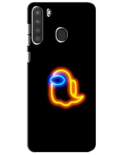 Чехол для Samsung Galaxy A21 (A215) с картинкой «Among Us неоновое сияние» Чехол для Samsung Galaxy A21 (A215) с картинкой «Among Us неоновое сияние»