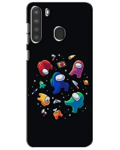 Чехол для Samsung Galaxy A21 (A215) с картинкой «Among Us космос» Чехол для Samsung Galaxy A21 (A215) с картинкой «Among Us космос»