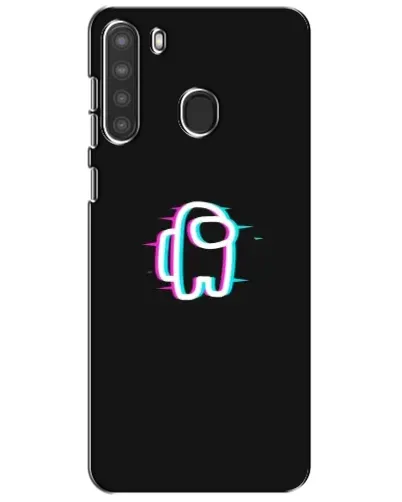 Чехол для Samsung Galaxy A21 (A215) с картинкой «Among Us неон» Чехол для Samsung Galaxy A21 (A215) с картинкой «Among Us неон»