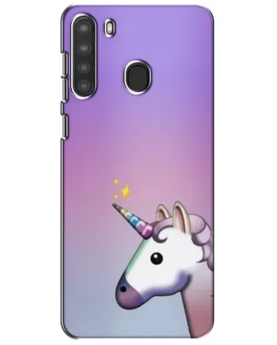 Чехол для Samsung Galaxy A21 (A215) с картинкой «Единорог градиент» Чехол для Samsung Galaxy A21 (A215) с картинкой «Единорог градиент»