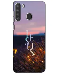 Чехол для Samsung Galaxy A21 (A215) с картинкой «Свет Божий ночью»