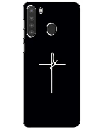 Чехол для Samsung Galaxy A21 (A215) с картинкой «Тонкий крест» Чехол для Samsung Galaxy A21 (A215) с картинкой «Тонкий крест»