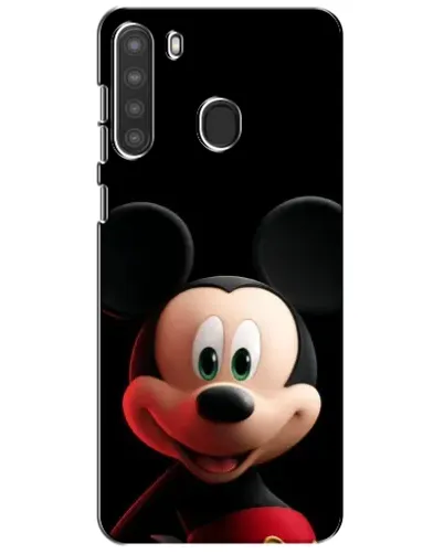 Чехол для Samsung Galaxy A21 (A215) с картинкой «Улыбающийся Микки Маус»