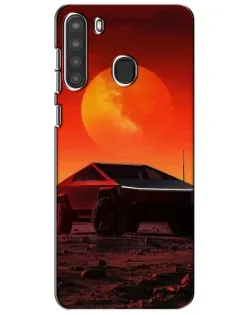 Чехол для Samsung Galaxy A21 (A215) с картинкой «Cybertruck на Марсе» Чехол для Samsung Galaxy A21 (A215) с картинкой «Cybertruck на Марсе»