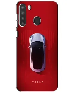 Чехол для Samsung Galaxy A21 (A215) с картинкой «Tesla Top View» Чехол для Samsung Galaxy A21 (A215) с картинкой «Tesla Top View»
