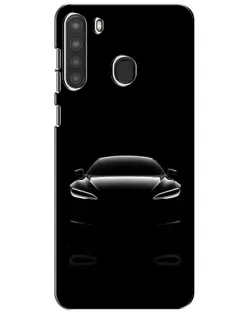 Чехол для Samsung Galaxy A21 (A215) с картинкой «Силуэт Tesla Night» Чехол для Samsung Galaxy A21 (A215) с картинкой «Силуэт Tesla Night»