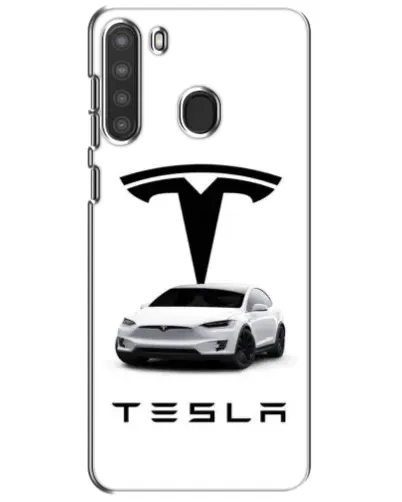Чехол для Samsung Galaxy A21 (A215) с картинкой «Tesla White Style» Чехол для Samsung Galaxy A21 (A215) с картинкой «Tesla White Style»