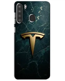 Чехол для Samsung Galaxy A21 (A215) с картинкой «Мраморная Tesla Gold» Чехол для Samsung Galaxy A21 (A215) с картинкой «Мраморная Tesla Gold»