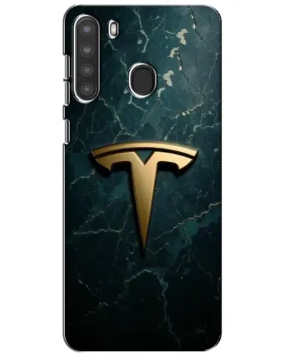 Чехол для Samsung Galaxy A21 (A215) с картинкой «Мраморная Tesla Gold» Чехол для Samsung Galaxy A21 (A215) с картинкой «Мраморная Tesla Gold»