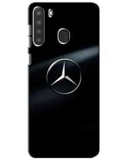 Чехол для Samsung Galaxy A21 (A215) с картинкой «Mercedes на металле» Чехол для Samsung Galaxy A21 (A215) с картинкой «Mercedes на металле»