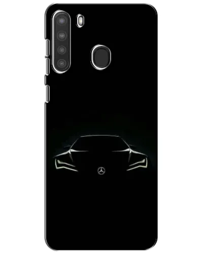 Чехол для Samsung Galaxy A21 (A215) с картинкой «Mercedes — силуэт авто» Чехол для Samsung Galaxy A21 (A215) с картинкой «Mercedes — силуэт авто»