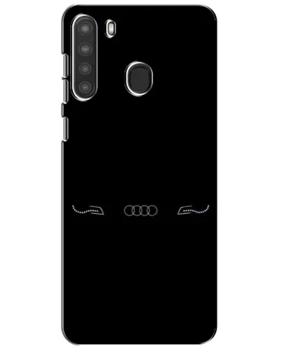Чехол для Samsung Galaxy A21 (A215) с картинкой «Audi — световой подпись»
