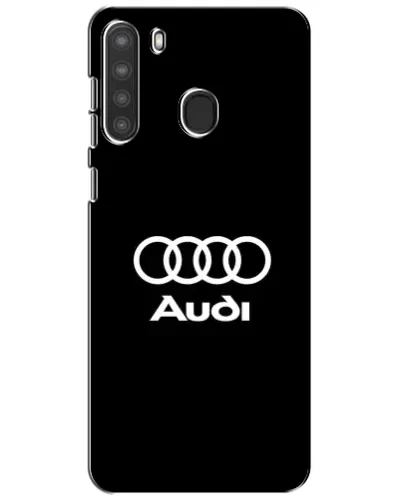 Чехол для Samsung Galaxy A21 (A215) с картинкой «Классическое лого Audi»