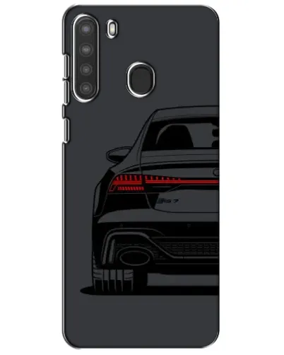 Чехол для Samsung Galaxy A21 (A215) с картинкой «Задняя часть Audi — арт»