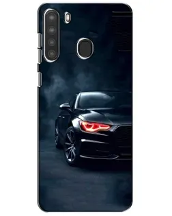 Чехол для Samsung Galaxy A21 (A215) с картинкой «Audi — хищный взгляд»