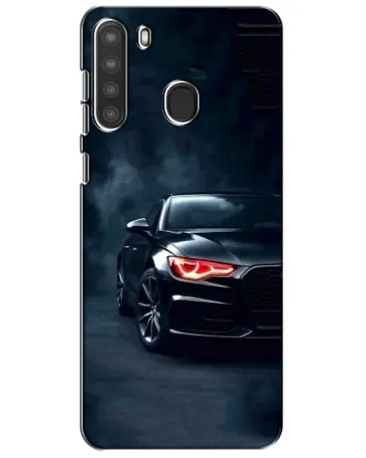 Чехол для Samsung Galaxy A21 (A215) с картинкой «Audi — хищный взгляд»