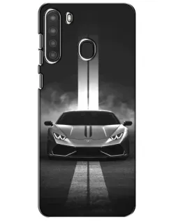 Чохол для Samsung Galaxy A21 (A215) з картинкою «Lamborghini симетрія доріг» Чохол для Samsung Galaxy A21 (A215) з картинкою «Lamborghini симетрія доріг»