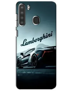 Чохол для Samsung Galaxy A21 (A215) з картинкою «Класичний Lamborghini надпис» Чохол для Samsung Galaxy A21 (A215) з картинкою «Класичний Lamborghini надпис»