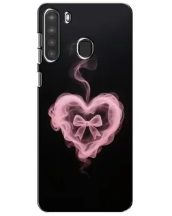 Чехол для Samsung Galaxy A21 (A215) с картинкой «Дымчатое сердце» Чехол для Samsung Galaxy A21 (A215) с картинкой «Дымчатое сердце»