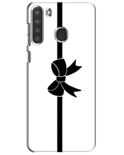 Чехол для Samsung Galaxy A21 (A215) с картинкой «Вертикальный бант» Чехол для Samsung Galaxy A21 (A215) с картинкой «Вертикальный бант»