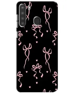 Чехол для Samsung Galaxy A21 (A215) с картинкой «Тонкие ленты» Чехол для Samsung Galaxy A21 (A215) с картинкой «Тонкие ленты»