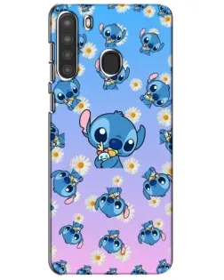 Чехол для Samsung Galaxy A21 (A215) с картинкой «Паттерн со Стичем» Чехол для Samsung Galaxy A21 (A215) с картинкой «Паттерн со Стичем»
