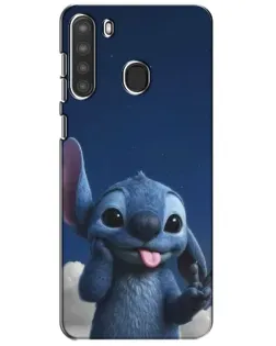 Чехол для Samsung Galaxy A21 (A215) с картинкой «Стич в облаках» Чехол для Samsung Galaxy A21 (A215) с картинкой «Стич в облаках»
