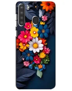 Чехол для Samsung Galaxy A21 (A215) с картинкой «Цветочная феерия» Чехол для Samsung Galaxy A21 (A215) с картинкой «Цветочная феерия»