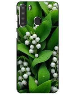Чехол для Samsung Galaxy A21 (A215) с картинкой «Ландыши в зелени» Чехол для Samsung Galaxy A21 (A215) с картинкой «Ландыши в зелени»