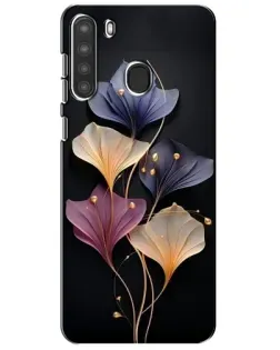 Чехол для Samsung Galaxy A21 (A215) с картинкой «Лиловые цветы грации» Чехол для Samsung Galaxy A21 (A215) с картинкой «Лиловые цветы грации»