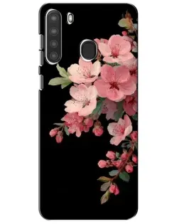 Чехол для Samsung Galaxy A21 (A215) с картинкой «Розовая ветка сакуры» Чехол для Samsung Galaxy A21 (A215) с картинкой «Розовая ветка сакуры»