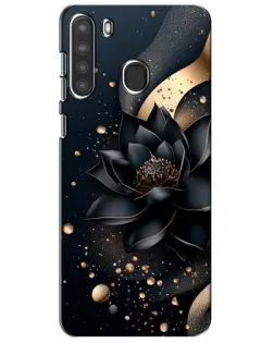 Чехол для Samsung Galaxy A21 (A215) с картинкой «Черный лотос» Чехол для Samsung Galaxy A21 (A215) с картинкой «Черный лотос»