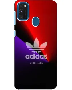Чехол для Samsung Galaxy A21s с картинкой «Adidas Red Neon»