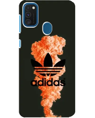 Чехол для Samsung Galaxy A21s с картинкой «Оранжевый дым Adidas» Чехол для Samsung Galaxy A21s с картинкой «Оранжевый дым Adidas»