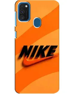Чехол для Samsung Galaxy A21s с картинкой «Оранжевый драйв Nike» Чехол для Samsung Galaxy A21s с картинкой «Оранжевый драйв Nike»