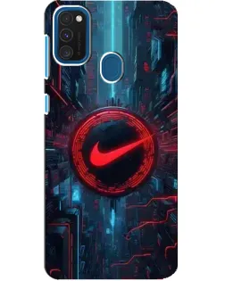Чехол для Samsung Galaxy A21s с картинкой «Техногенный стиль Nike» Чехол для Samsung Galaxy A21s с картинкой «Техногенный стиль Nike»