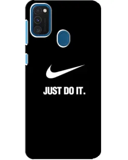 Чехол для Samsung Galaxy A21s с картинкой «Классический принт Nike» Чехол для Samsung Galaxy A21s с картинкой «Классический принт Nike»