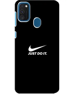 Чехол для Samsung Galaxy A21s с картинкой «Минимализм от Nike» Чехол для Samsung Galaxy A21s с картинкой «Минимализм от Nike»