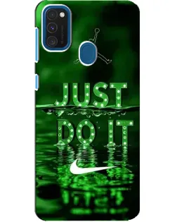 Чехол для Samsung Galaxy A21s с картинкой «Зеленый неоновый Nike» Чехол для Samsung Galaxy A21s с картинкой «Зеленый неоновый Nike»