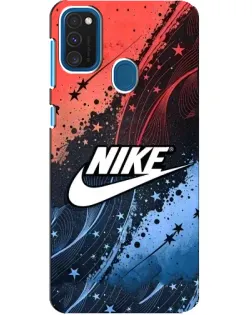 Чехол для Samsung Galaxy A21s с картинкой «Градиентный принт Найк» Чехол для Samsung Galaxy A21s с картинкой «Градиентный принт Найк»