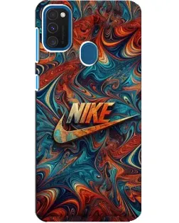 Чехол для Samsung Galaxy A21s с картинкой «Nike в абстракции» Чехол для Samsung Galaxy A21s с картинкой «Nike в абстракции»