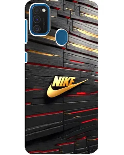 Чехол для Samsung Galaxy A21s с картинкой «Золотой Nike на металле» Чехол для Samsung Galaxy A21s с картинкой «Золотой Nike на металле»