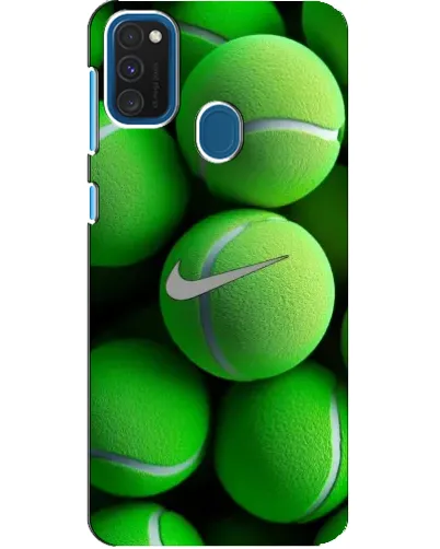 Чехол для Samsung Galaxy A21s с картинкой «Теннисные мячи Найк» Чехол для Samsung Galaxy A21s с картинкой «Теннисные мячи Найк»